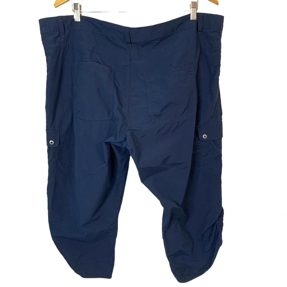 WOOLRICH Cropped Cargo Pants Sz 14